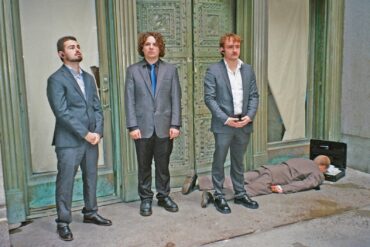 The four band members of Lip Critic