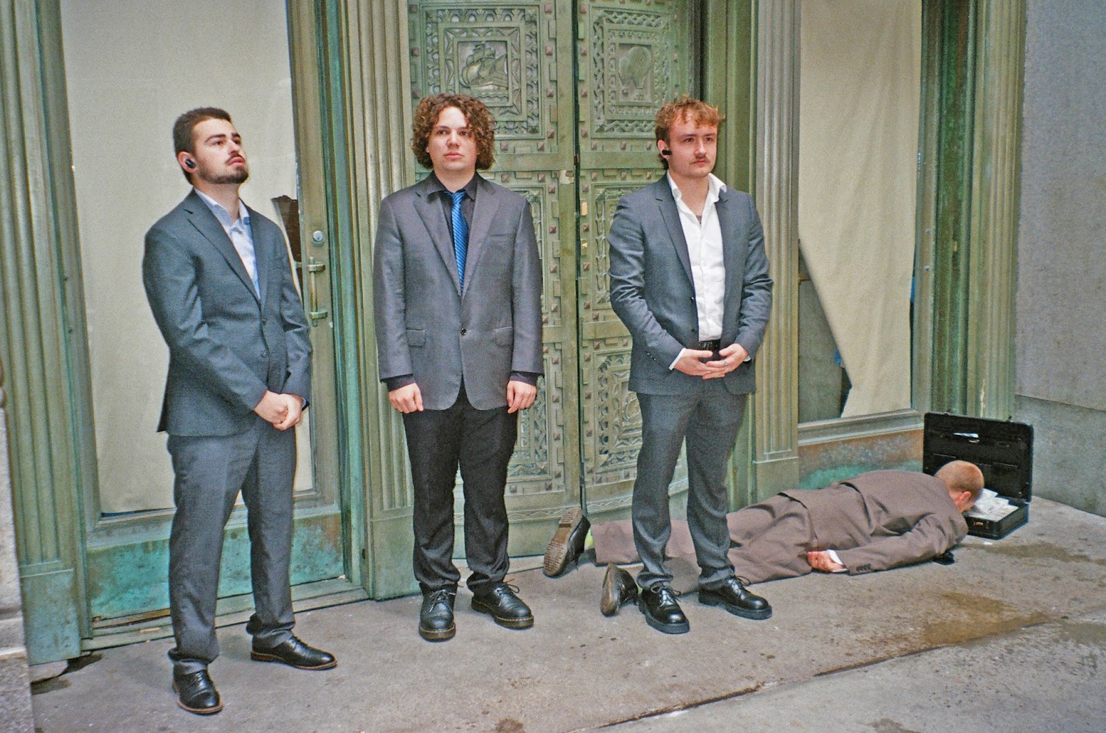 The four band members of Lip Critic