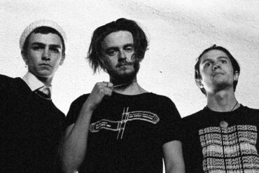 The Irish band Nerves in black and white