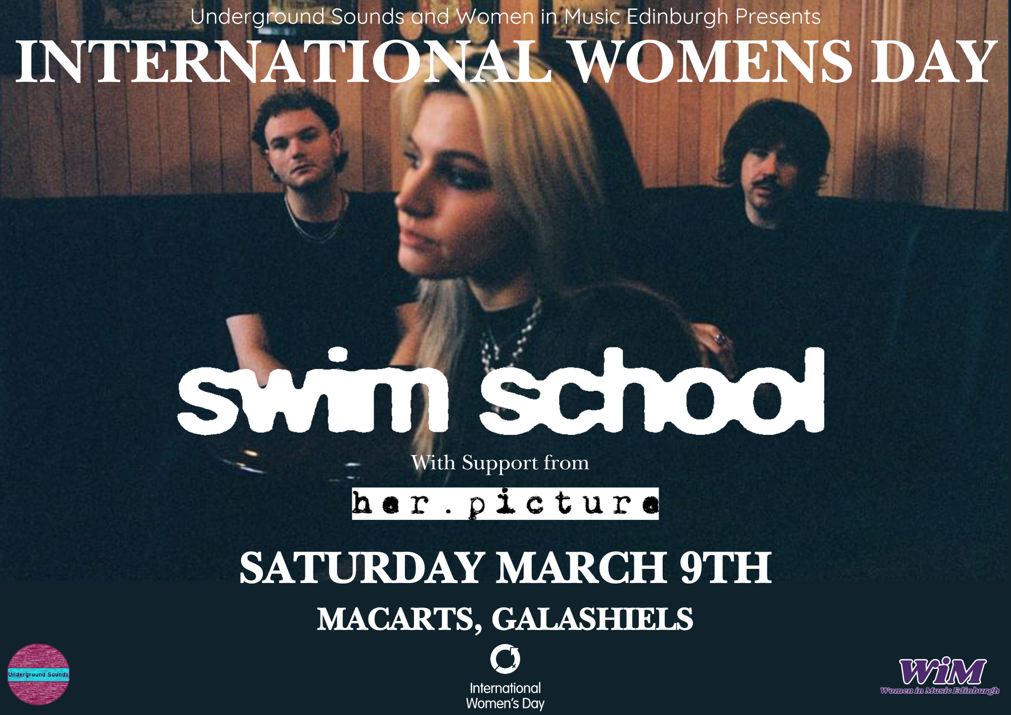 Swim School at MacArts for International Women's Day