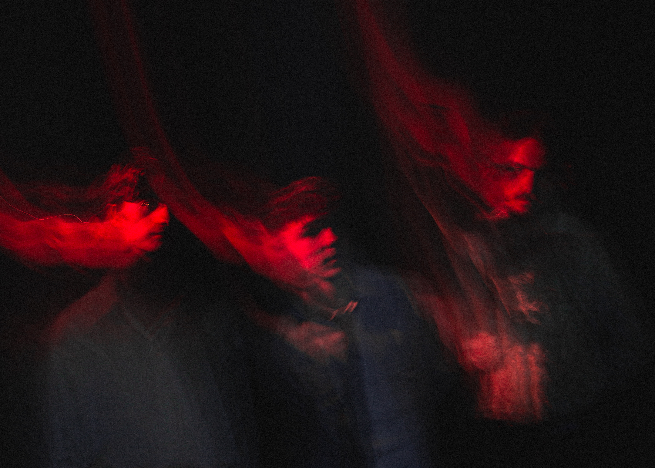 The three members of the band Nerves