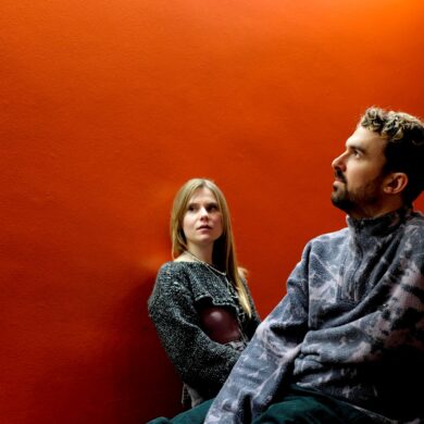 The two members of the band O.