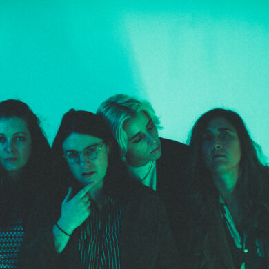 The four members of the band Pillow Queens