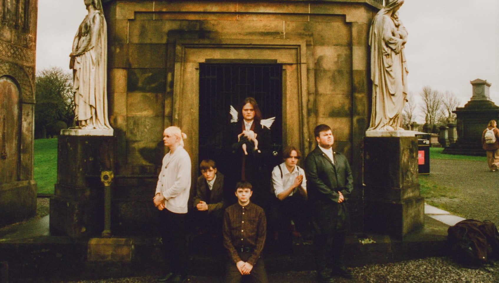 The six members of the band San Jose