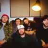 The five members of the band Eades
