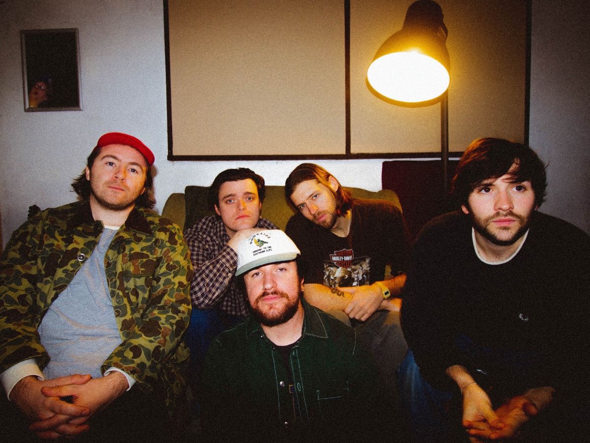 The five members of the band Eades