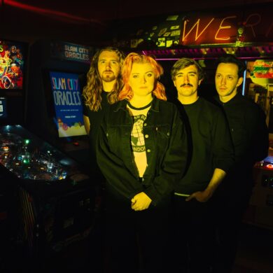 The four members of the band Sprints