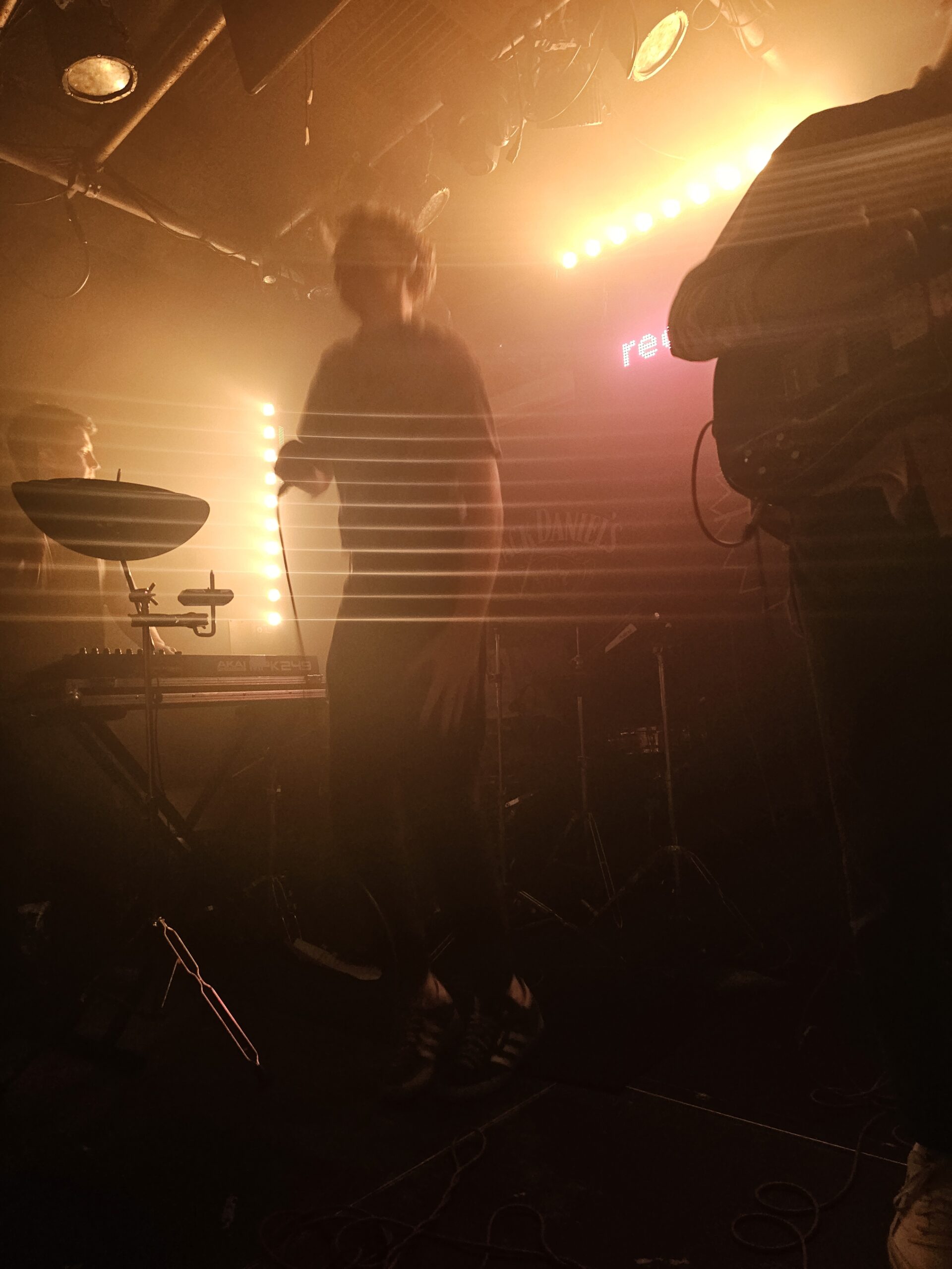 Edinburgh based band rEDOLENT onstage in Edinburgh's Sneaky Petes.