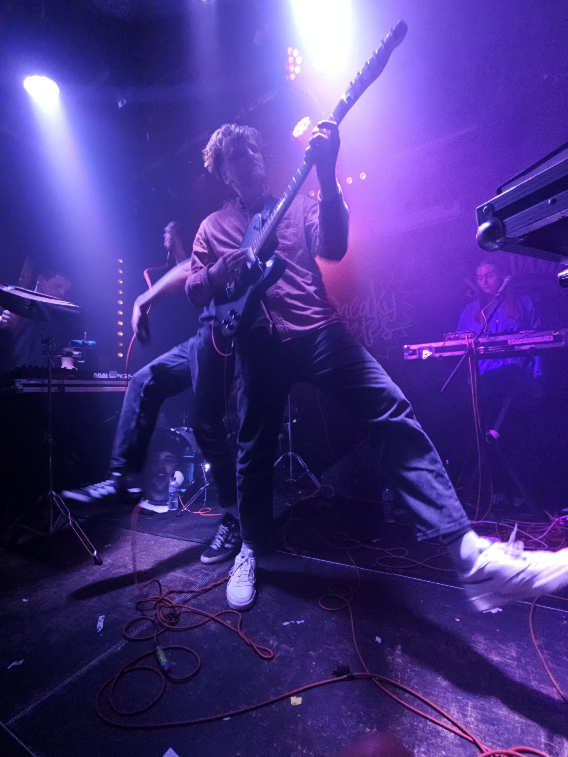 Edinburgh based band rEDOLENT onstage in Edinburgh's Sneaky Petes.