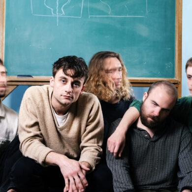 The five members of the band Font