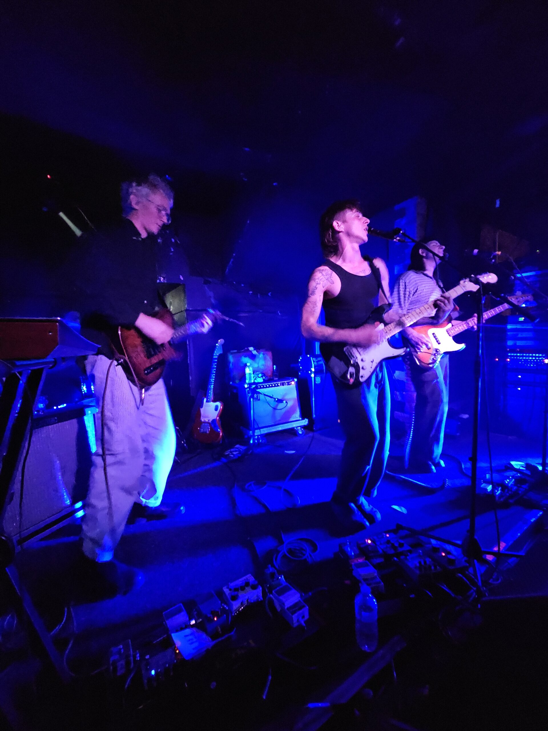 Thus Love onstage at The Hug and Pint in Glasgow
