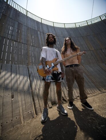 The two members of the band House of Protection