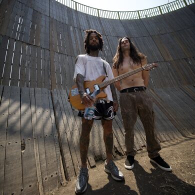 The two members of the band House of Protection