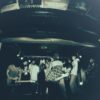 Belfast band Enola Gay onstage at the Boileroom