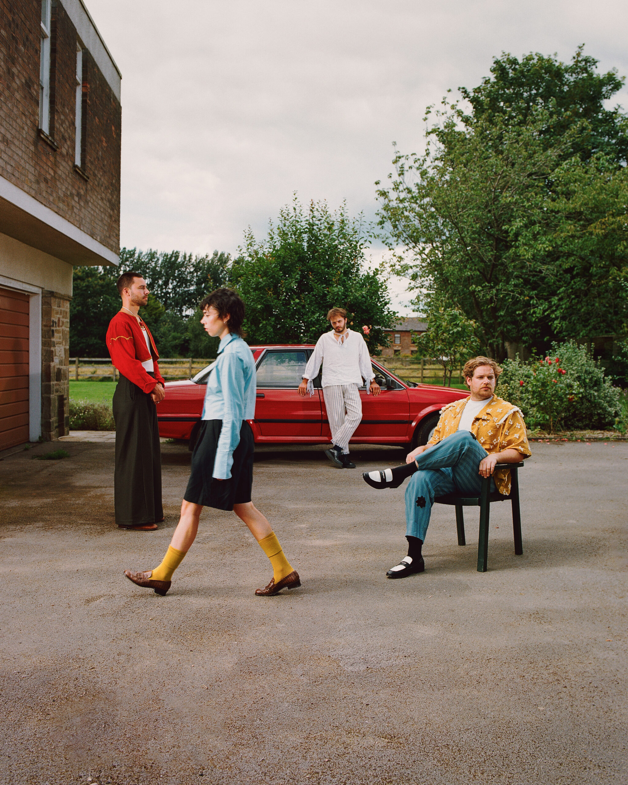 The four members of the band Divorce