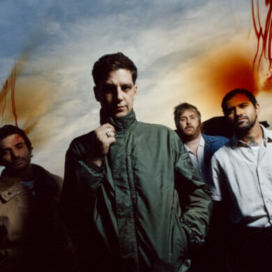 The four members of the band Crows
