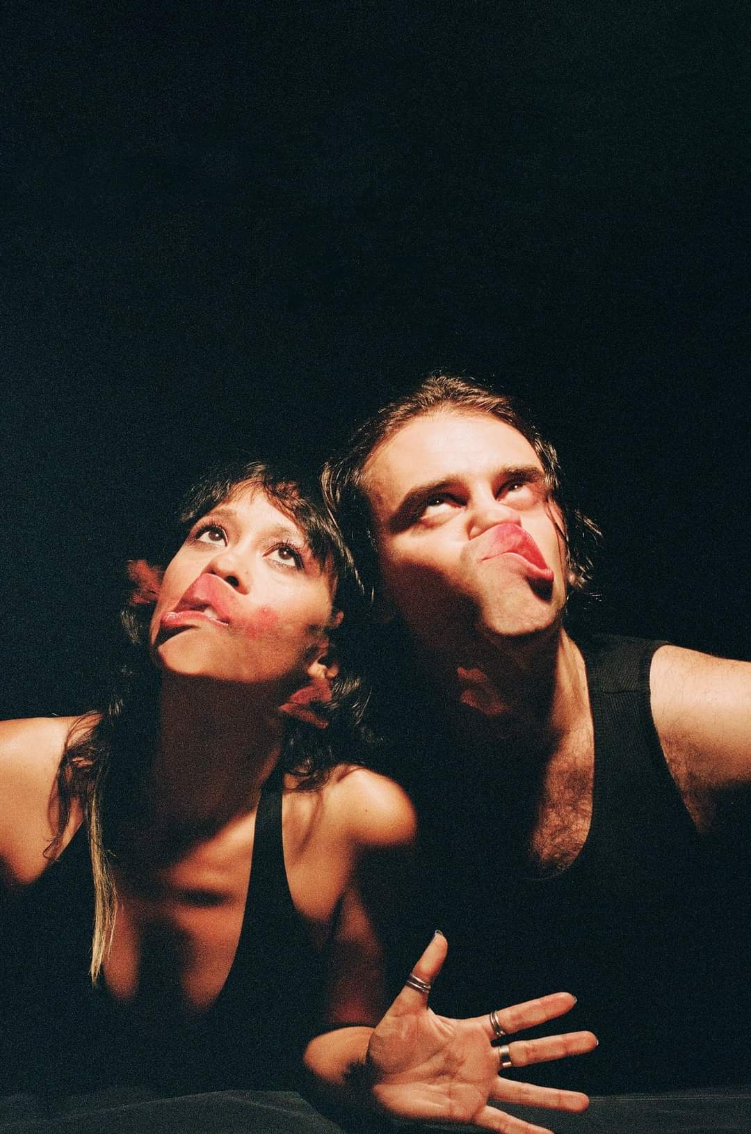 The two members of the band DVTR