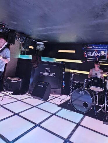 The band GANS at Twisterella festival in Middlesborough
