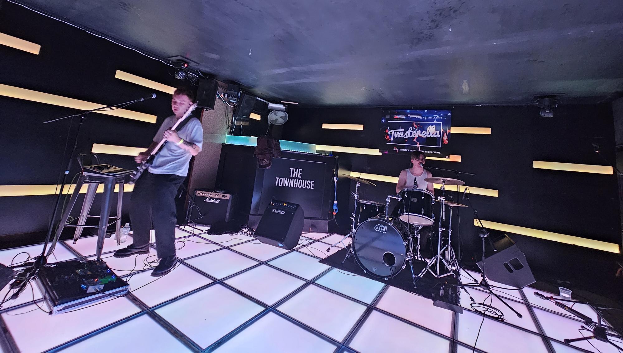 The band GANS at Twisterella festival in Middlesborough