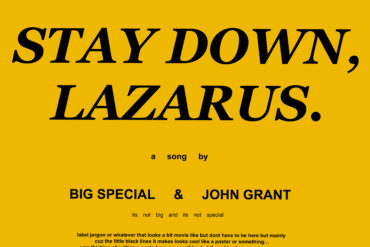 Stay Down, Lazarus single artwork