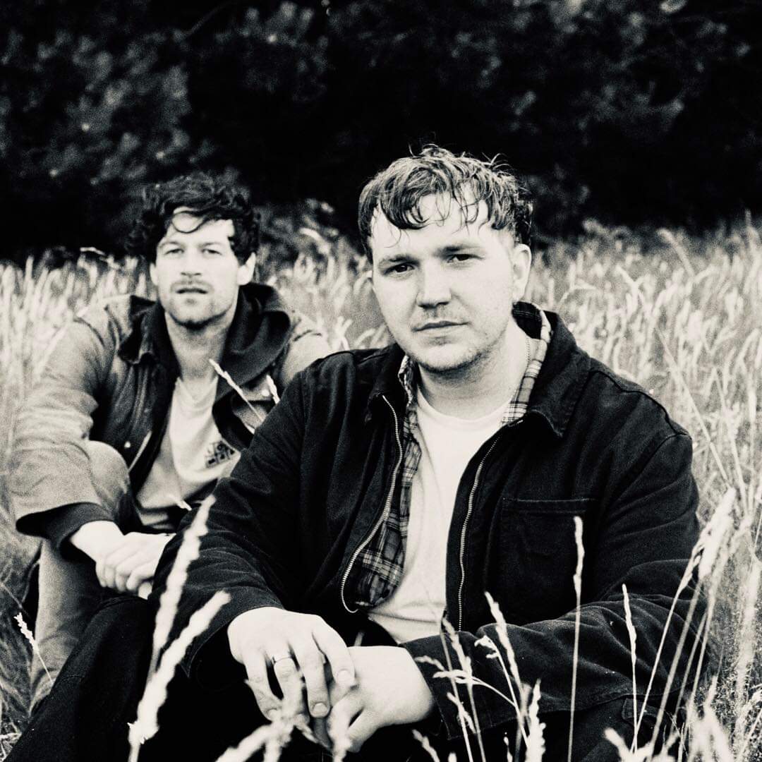 The two members of the band Man of Moon
