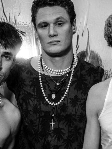 The three members of the band Uncle Daddy