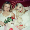 The two members of the band Lambrini Girls