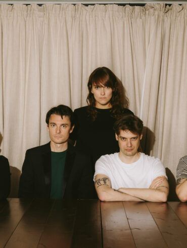 The five members of the band Pit Pony