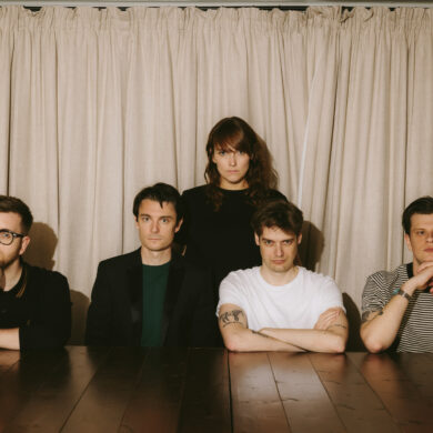The five members of the band Pit Pony