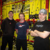 The three members of the Australian band Shady Nasty