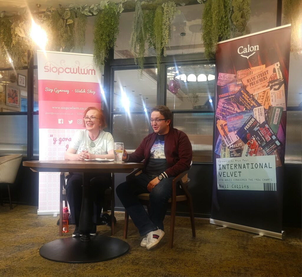 NEIL COLLINS: A day in the life of a Welsh music author - Part Two 29 cath neil laug