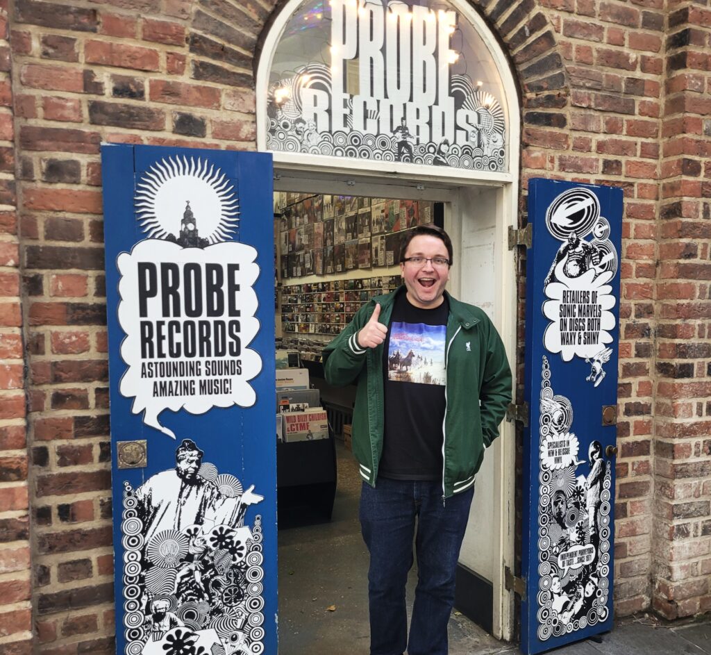NEIL COLLINS: A day in the life of a Welsh music author - Part Two 25 nc probe record shop