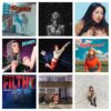 Montage of the albums covers