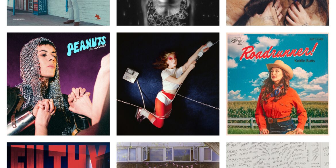 Montage of the albums covers