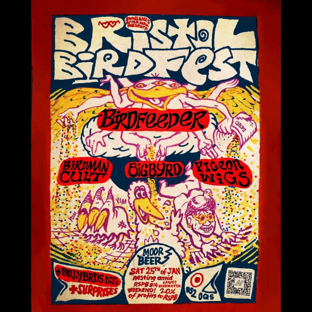 LIVE: Birdfeeder - The Lanes, Bristol, 18/01/2025 24 Bristol Birdfest