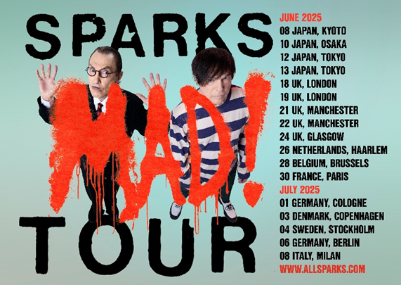 NEWS: Sparks release new single, reveal new album title + announce tour dates 23 image 16