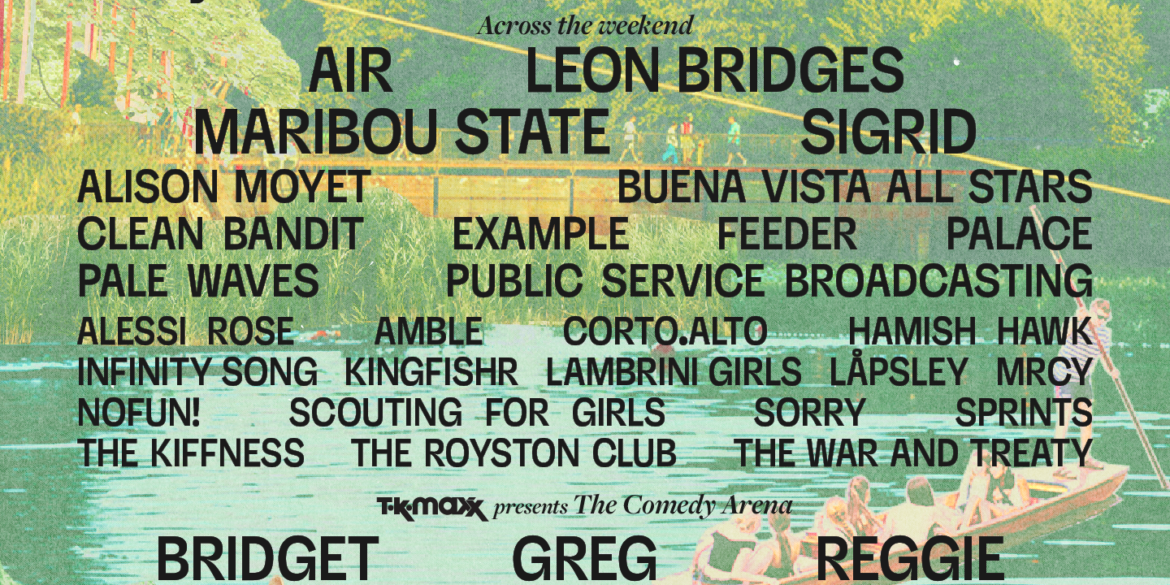 Latitude line-up poster