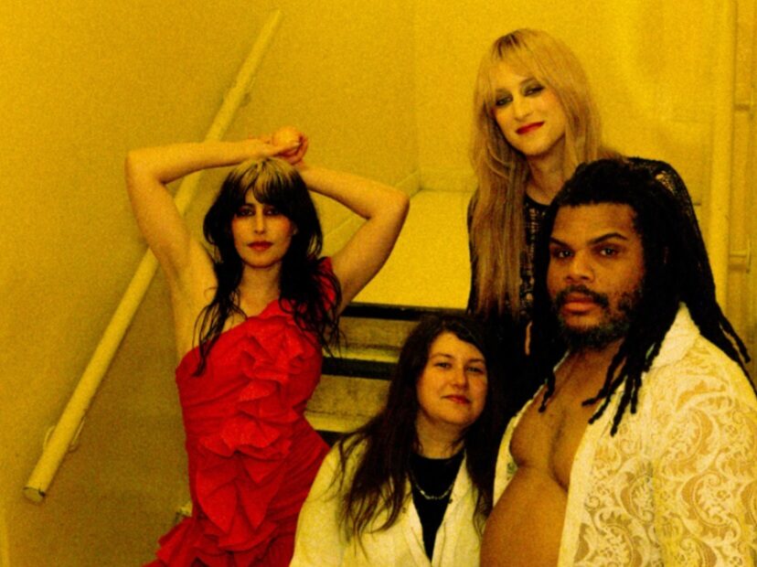 The four members of the band Mannequin Pussy
