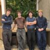 The four band members of Radio Free Alice