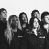 The six members of the band TVOD