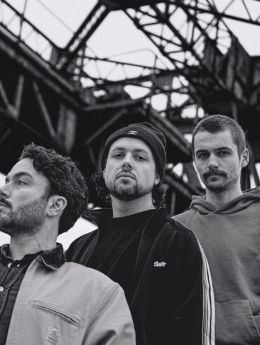 The three members of the band YARD