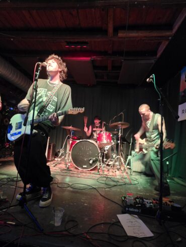 Bakers Eddy onstage at SXSW