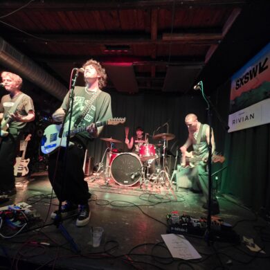 Bakers Eddy onstage at SXSW