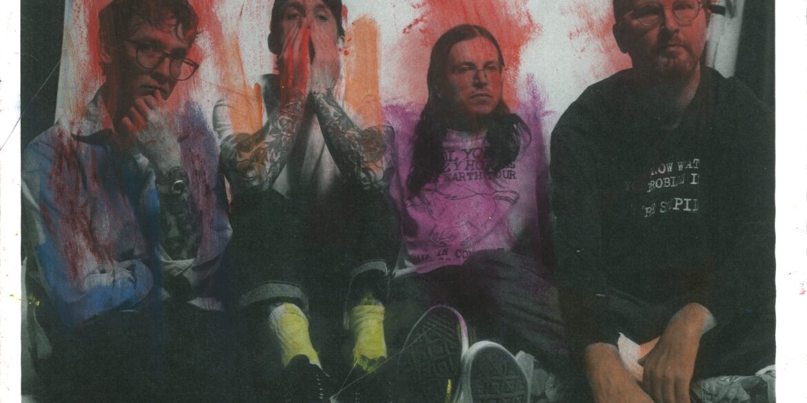 The four members of the band Hotline TNT