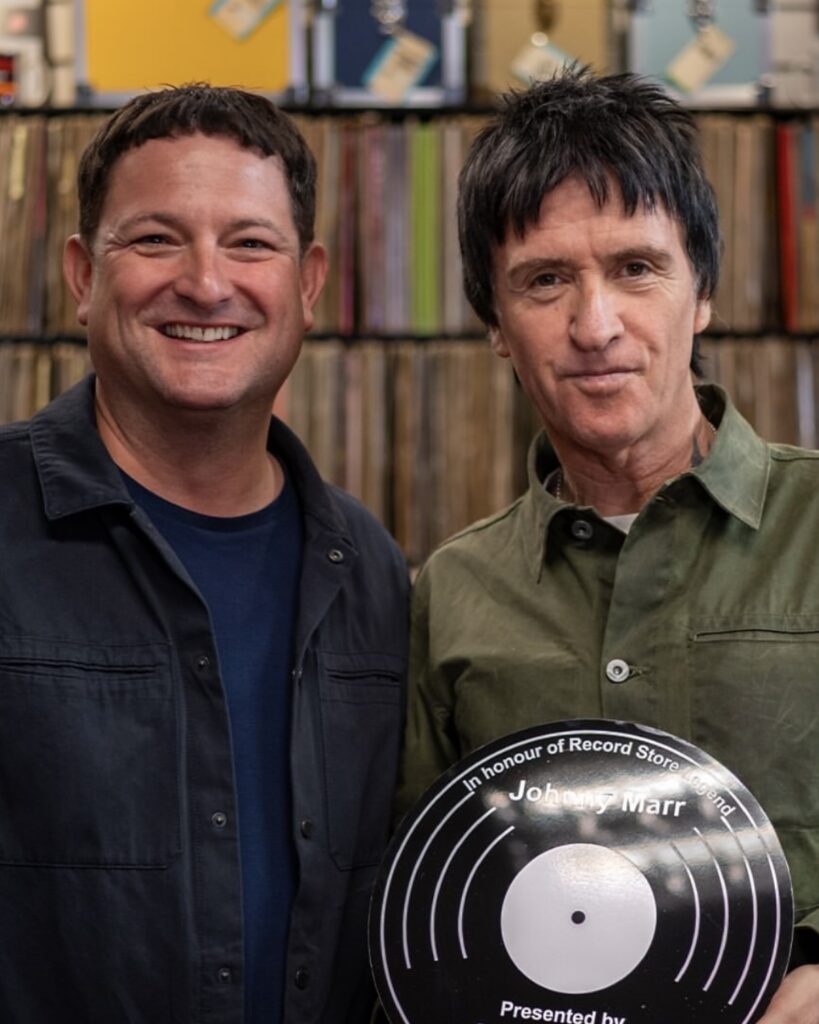 NEWS: Johnny Marr honoured as this year's Record Store Day Legend 23 IMG 7026 2