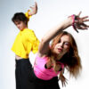 The two members of the band Punchbag