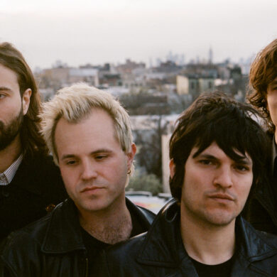 The four members of the New York based band Native Sun