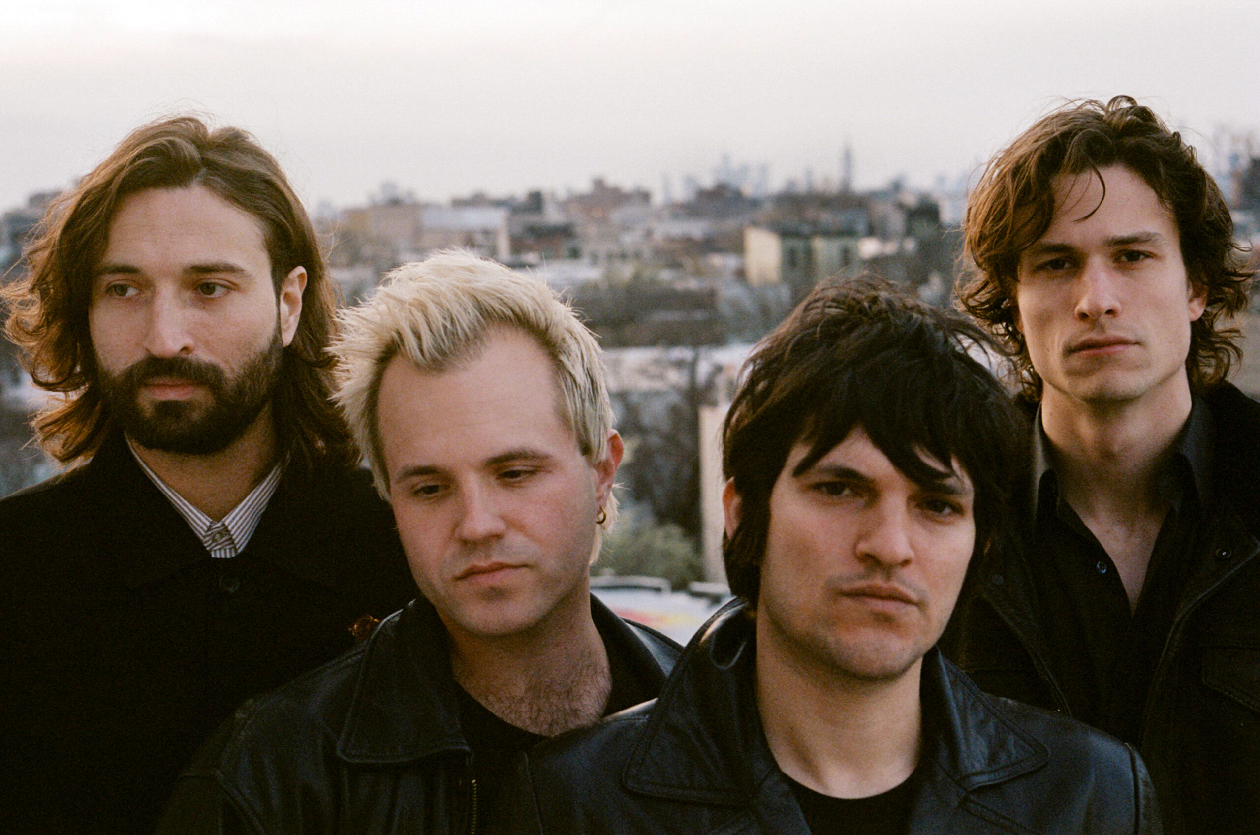 The four members of the New York based band Native Sun