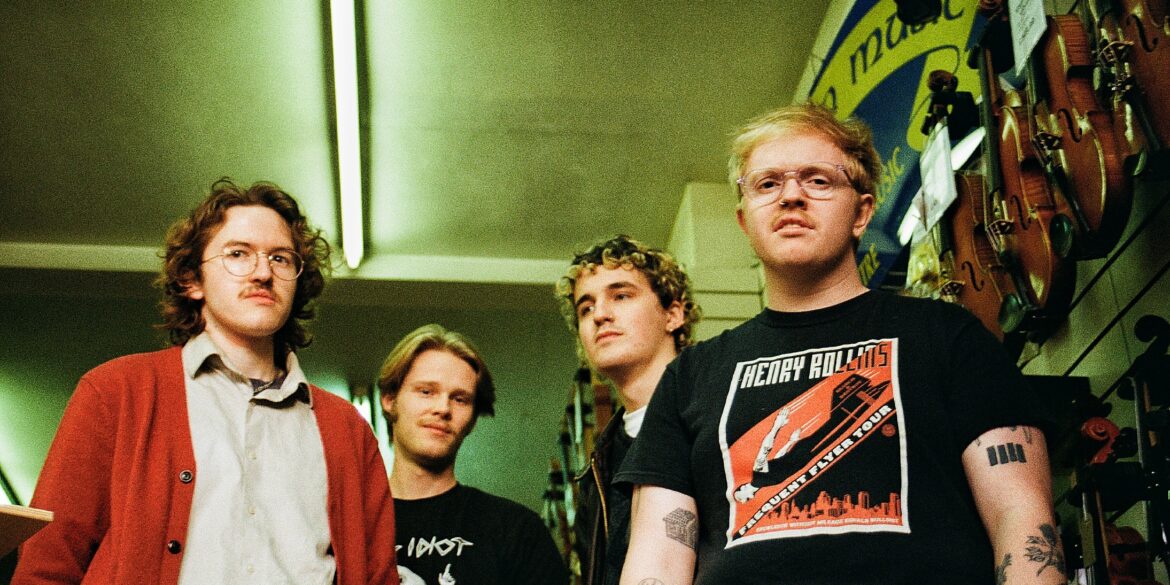 The four members of the band Wax Head