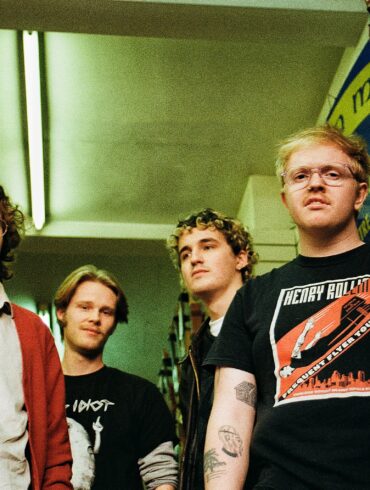 The four members of the band Wax Head